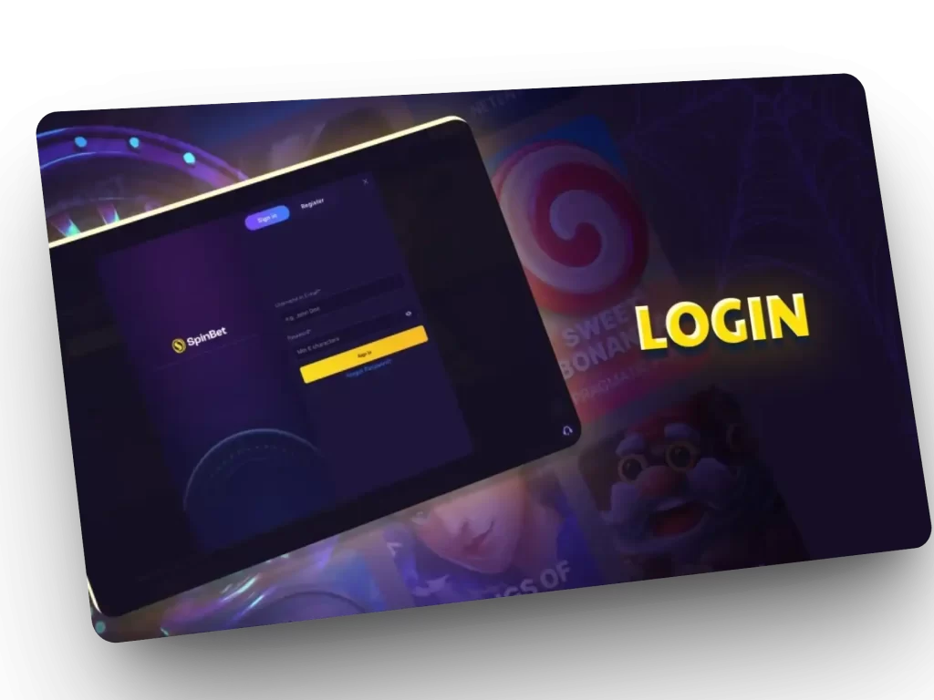 spinbet login